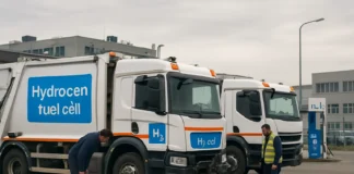 Leipzig’in Hidrojenli Çöp Kamyonları